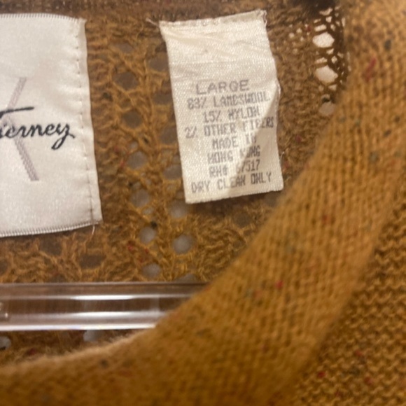 Jessica Tierney Color Blocked Sweater Size Large - Picture 4 of 6